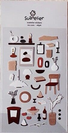 Suatelier - Sticker Sheet - Object