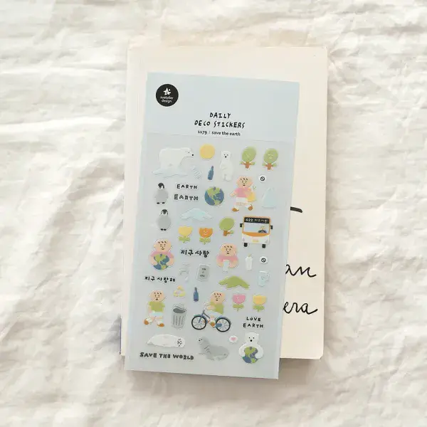 Suatelier - Sticker Sheet - Save the Earth