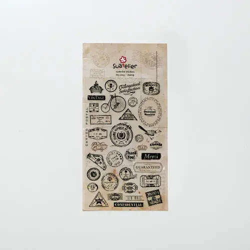 Suatelier - Sticker Sheet - Stamp