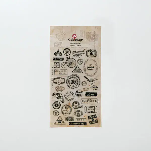 Suatelier - Sticker Sheet - Stamp