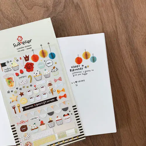 Suatelier - Sticker Sheet - Sweets
