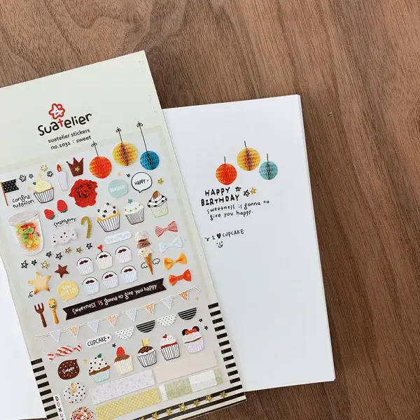 Suatelier - Sticker Sheet - Sweets