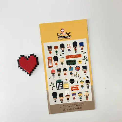 Suatelier - Sticker Sheet - Toy Soldiers