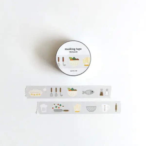 Suatelier - Washi Tape - Food