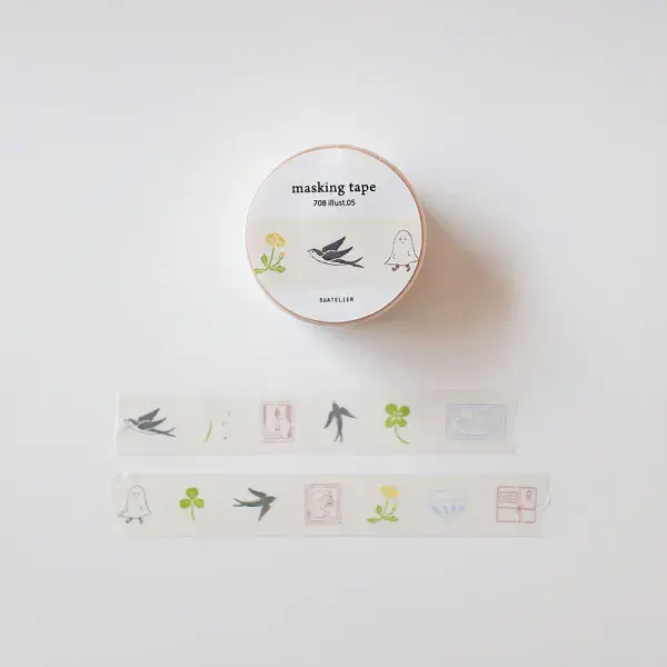 Suatelier - Washi Tape - Ghost