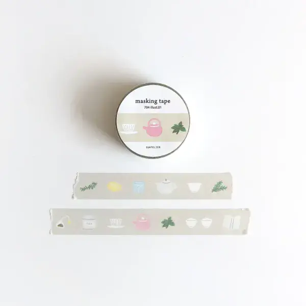Suatelier - Washi Tape - Tea