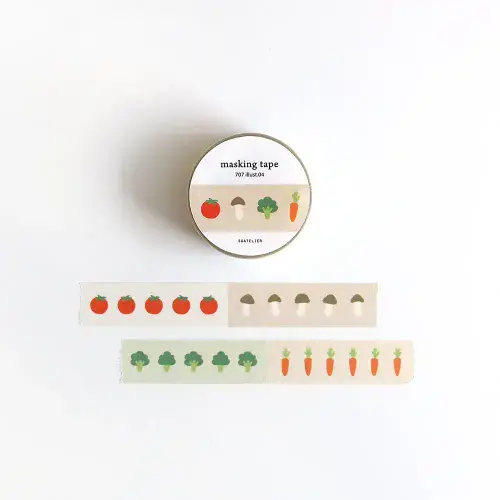 Suatelier - Washi Tape - Vegetables