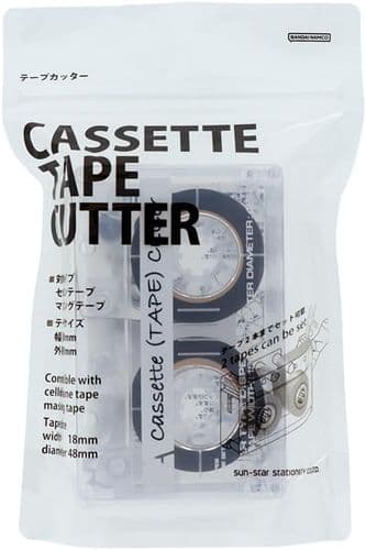 Sun-Star - Cassette Tape - Tape Cutter - Clear