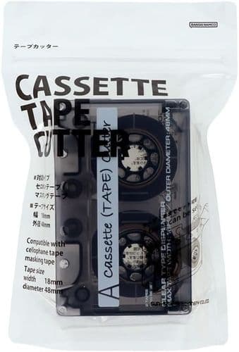 Sun-Star - Cassette Tape - Tape Cutter - Clear Gray