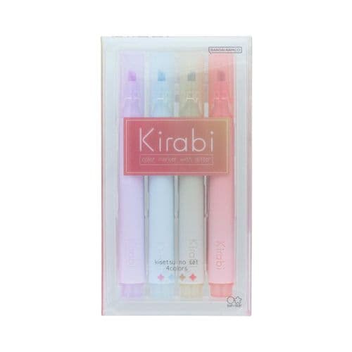 Sun Star - Kirabi Glitter Markers - Kisetsu Set