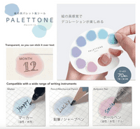 Sun-Star - Palettone Stickers - Colourful Konpeito Candy