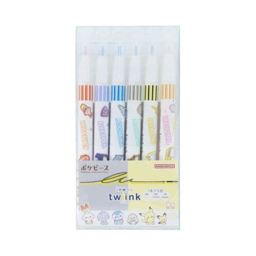 Sun-Star - Twink - 2 Colour Pen Set - Pokemon