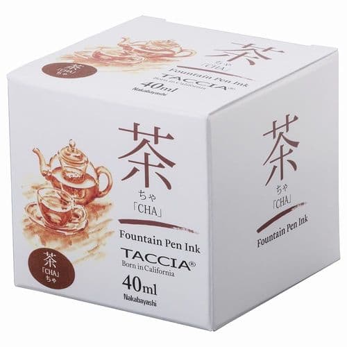 Taccia Ink - Sunaoiro Ink 40ml - Cha (Brown)
