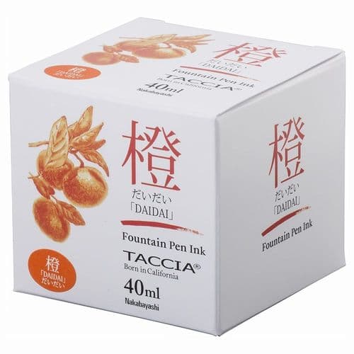 Taccia Ink - Sunaoiro Ink 40ml - Daidai (Orange)