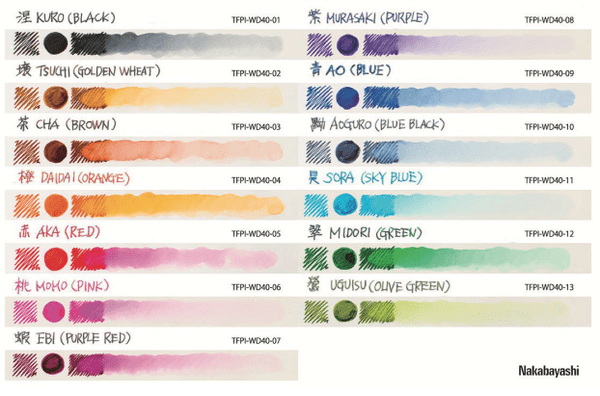 Taccia Ink - Sunaoiro Ink 40ml - Momo Pink