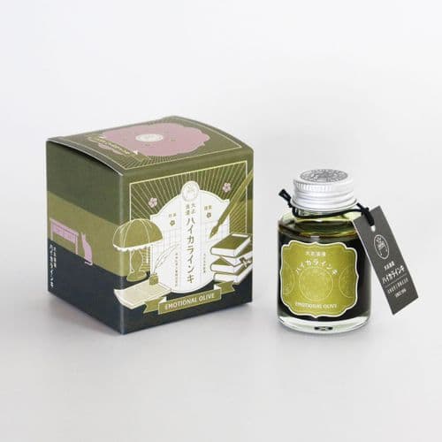 Taccia Ink - Taisho Roman Hikara (Guitar) Ink 40ml - Emotional Olive