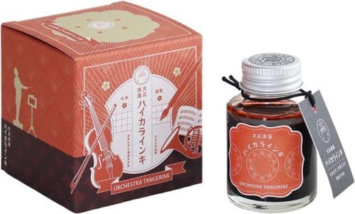 Taccia Ink - Taisho Roman Hikara (Guitar) Ink 40ml - Orchestra Tangerine