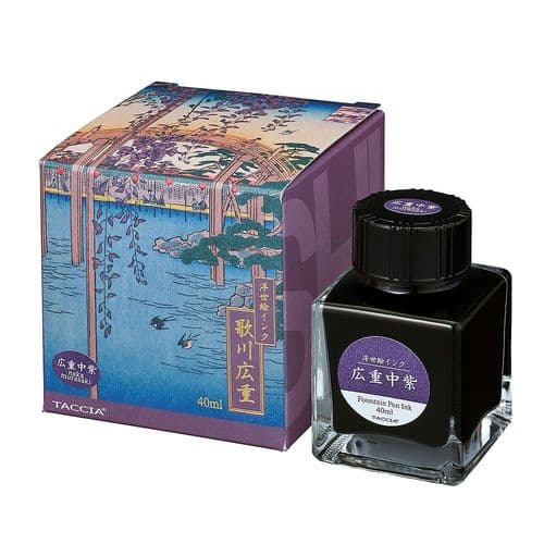 Taccia Ink - Ukiyoi-e Collection 40ml - Hiroshige - Nakamurasaki