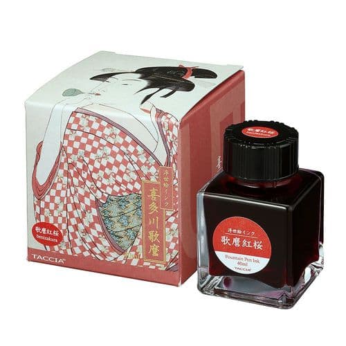 Taccia Ink - Ukiyoi-e Collection 40ml - UtAmaro - Benizakura