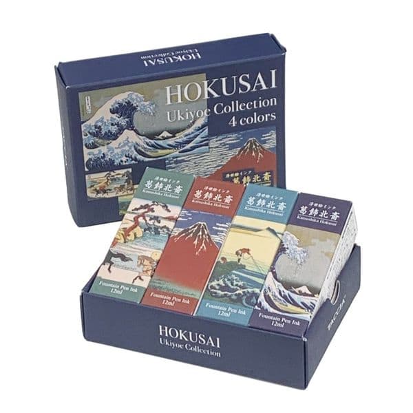Taccia - Ukiyoe Ink - Mini Bottle Set - Hokusai