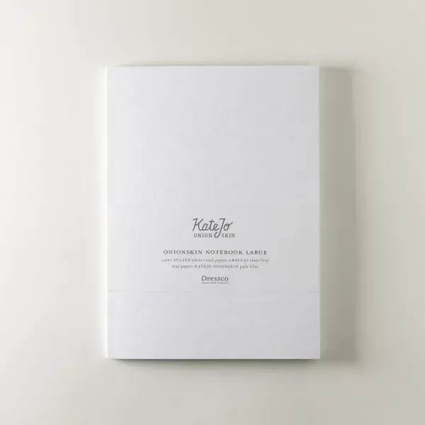 Takeo - Dressco - Onionskin Notebook - Pale Blue
