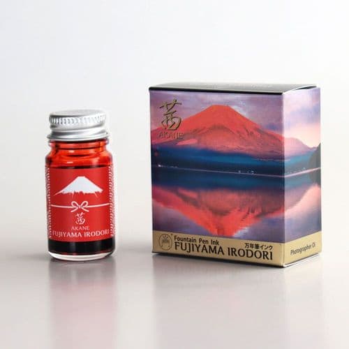 Teranishi - Fujiyama Irodori - Fountain Pen Ink - Akane