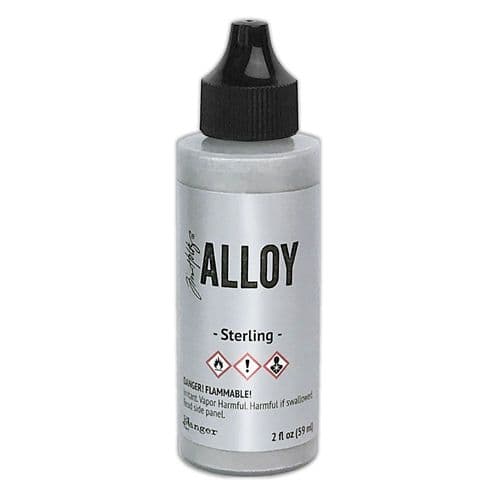 Tim Holtz - Alcohol Ink Alloys 2oz - Sterling