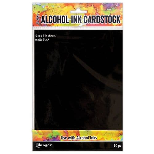 Tim Holtz - Alcohol Ink - Cardstock - Matte Black