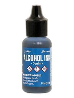 Tim Holtz - Alcohol Ink - Denim