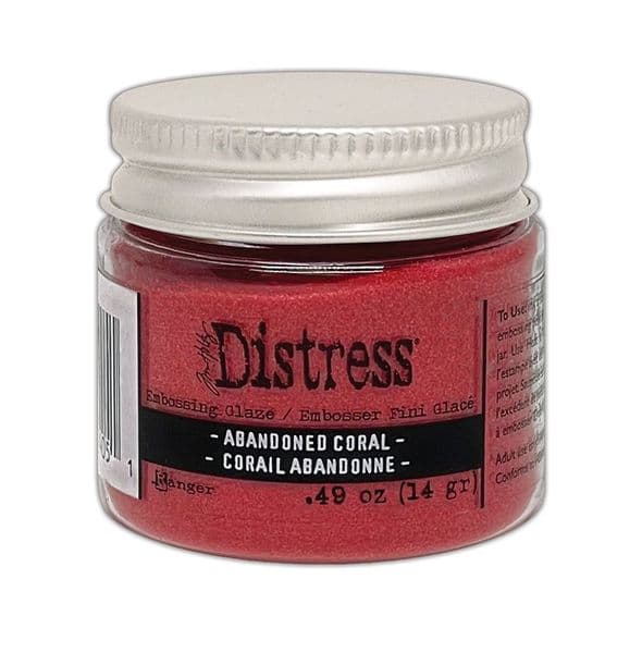 Tim Holtz - Distress Embossing Glaze - Abandoned Coral
