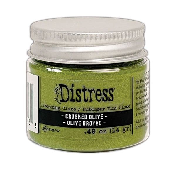 Tim Holtz - Distress Embossing Glaze - Crushed Olive