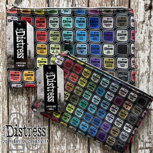 Tim Holtz - Distress Zipper Bag - Small & Medium Set