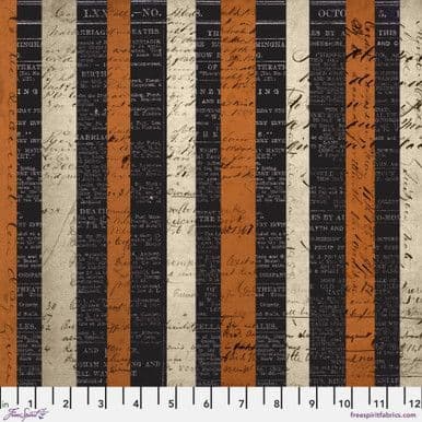Tim Holtz - Eclectic Elements - Frightful Canvas Collection - 50cm - Haunted