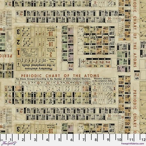 Tim Holtz - Eclectic Elements - Laboratory Collection - 50cm - Periodic