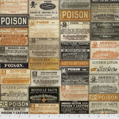 Tim Holtz - Eclectic Elements - Regions Beyond Collection - Apothecary