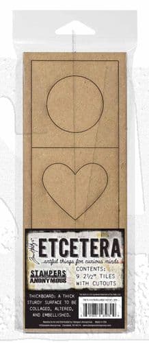 Tim Holtz - Etcetera - Tile Large Cutout