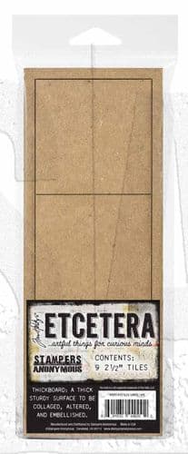 Tim Holtz - Etcetera - Tiles Large