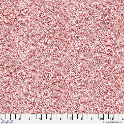 Tim Holtz - Holidays Past Fabric - 50cm - Berry Branch Flannel