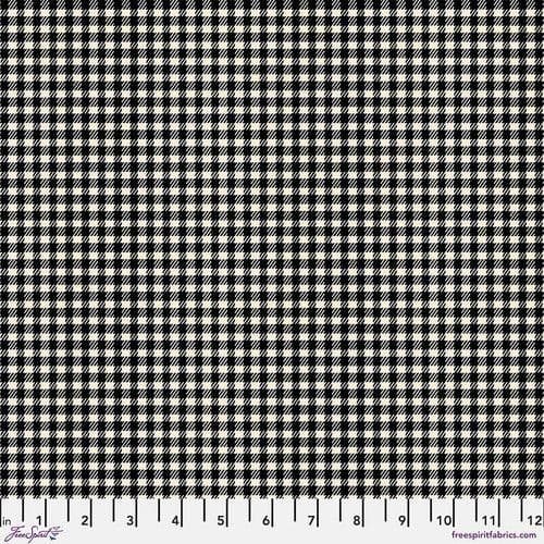 Tim Holtz - Holidays Past Fabric - 50cm - Gingham Flannel