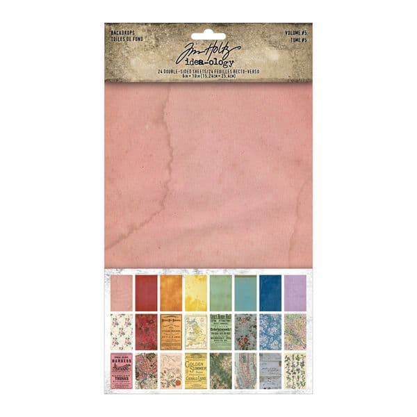 Tim Holtz - idea-ology - Backdrops Vol 5