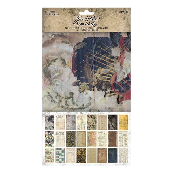 Tim Holtz - idea-ology - Backdrops Vol2