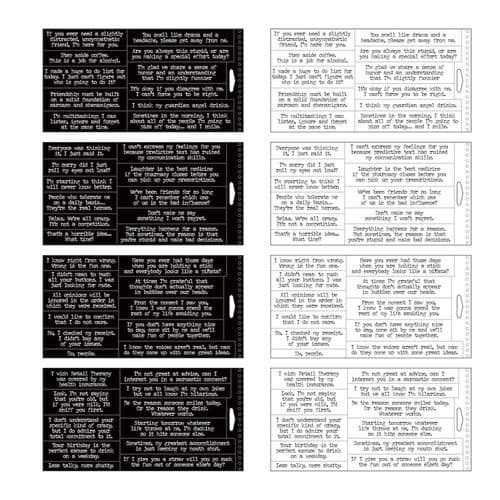 Tim Holtz - Idea-ology - Big Talk Snarky