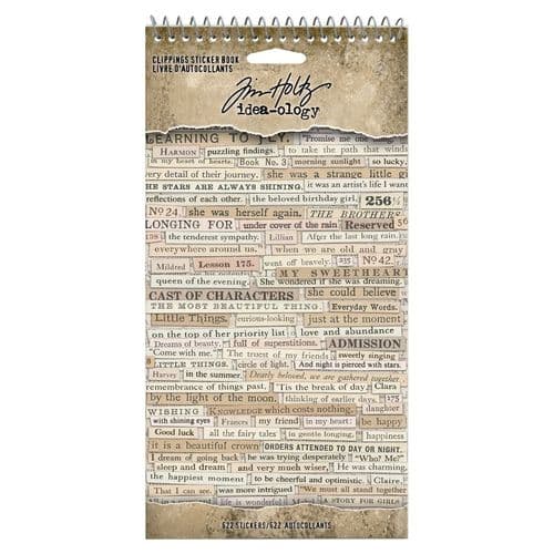 Tim Holtz - Idea-ology - Clippings Book