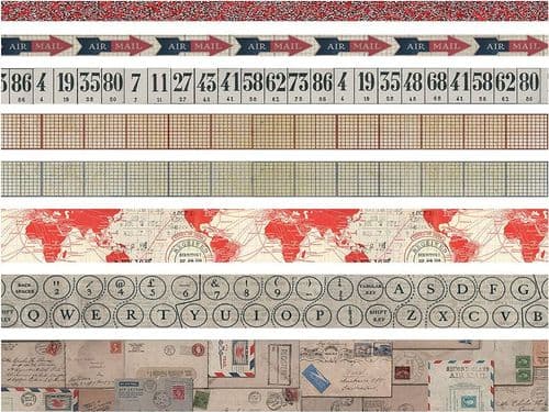 Tim Holtz - Idea-ology - Design Tape - Postal #1