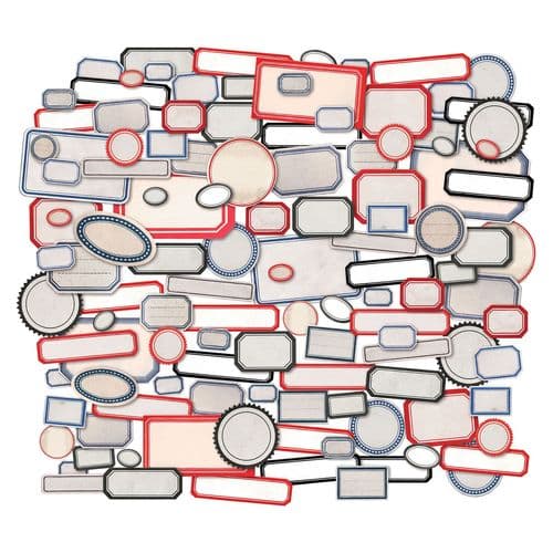 Tim Holtz - idea-ology - Ephemera Snippets Labels