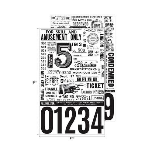 Tim Holtz - idea-ology - Remnant Rubs - Eccentric