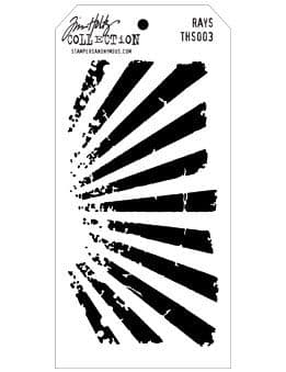 Tim Holtz - Layering Stencil - #003 Rays