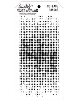 Tim Holtz - Layering Stencil - #006 Dot Fade