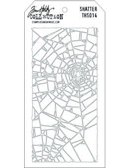 Tim Holtz - Layering Stencil - #014 Shatter