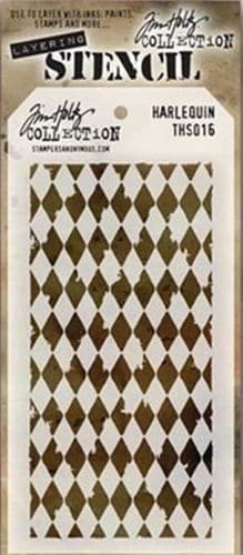 Tim Holtz - Layering Stencil - #016 Harlequin